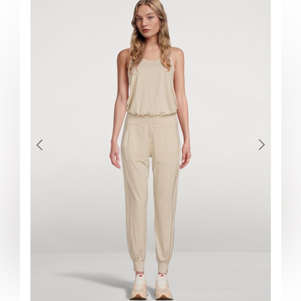 Sweaty Betty Beige Track Joggers